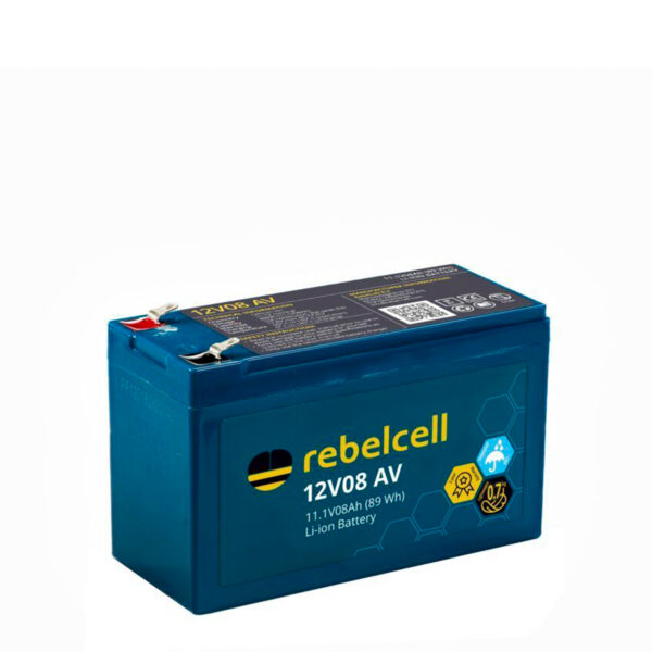 Rebelcell 12V08 AV Li-Ion Accu handleiding