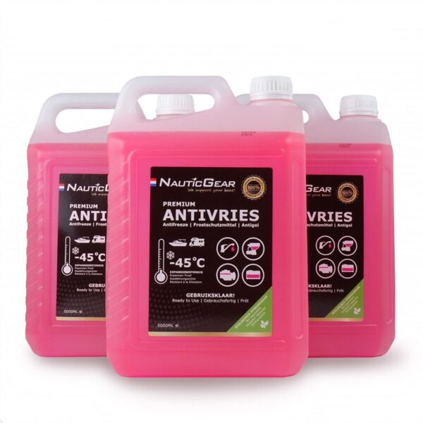 NauticGear® Antivries voor Boot, Motor, WC en Drinkwatersysteem Documentatie