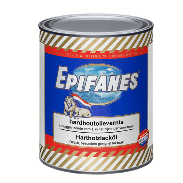 Epifanes 1-componenten Hardhout Olie Vernis Documentatie